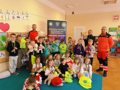 Przedszkolak ratuje – akcja edukacyjna w Jedyneczce